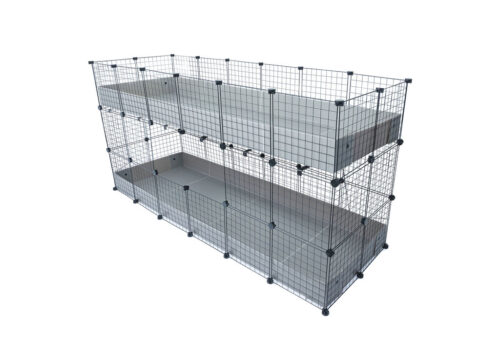 2 x 6 Stacking Guinea Pig Cage