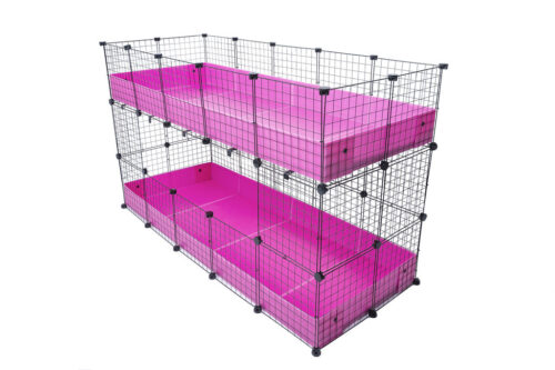 2 x 5 Stacking Guinea Pig Cage